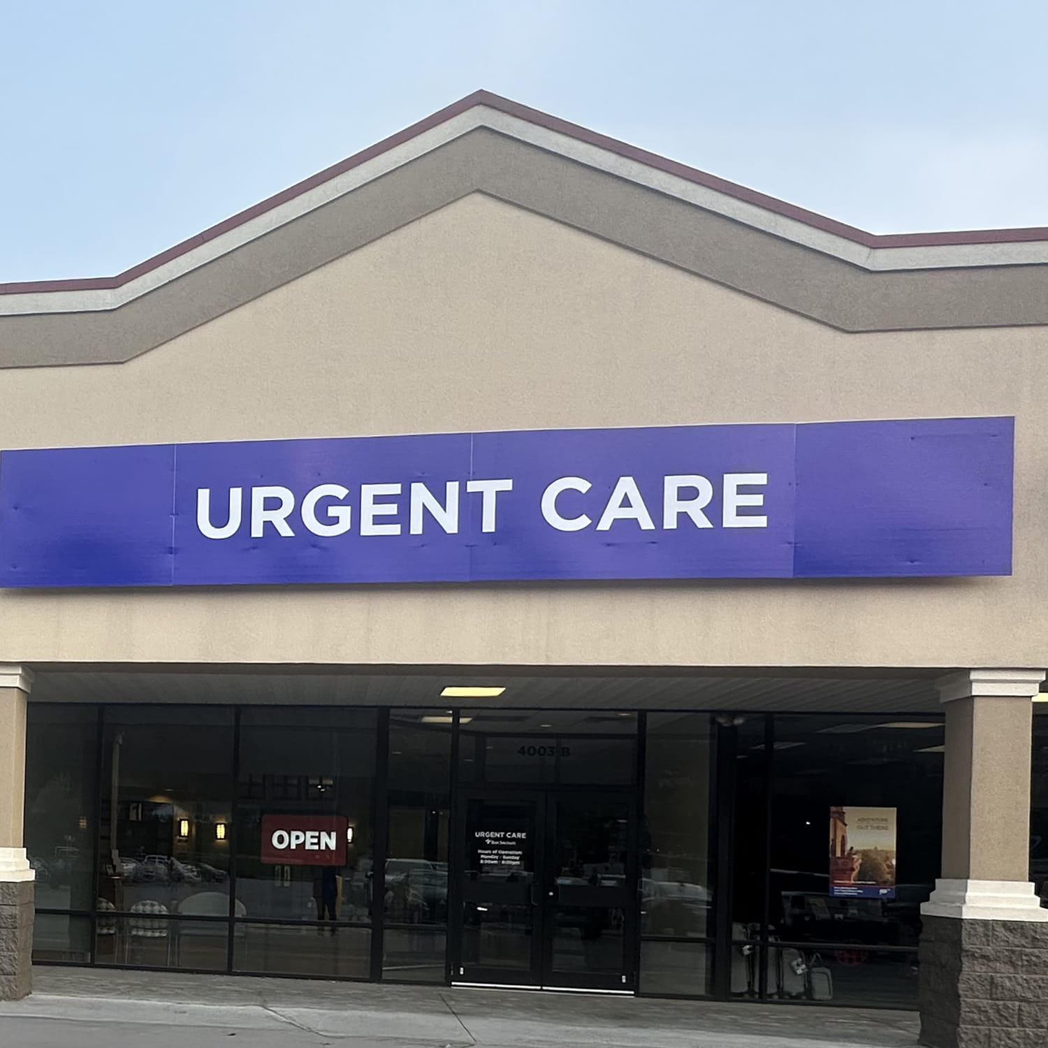 Exterior image of Bon Secours Urgent Care, Bluefield