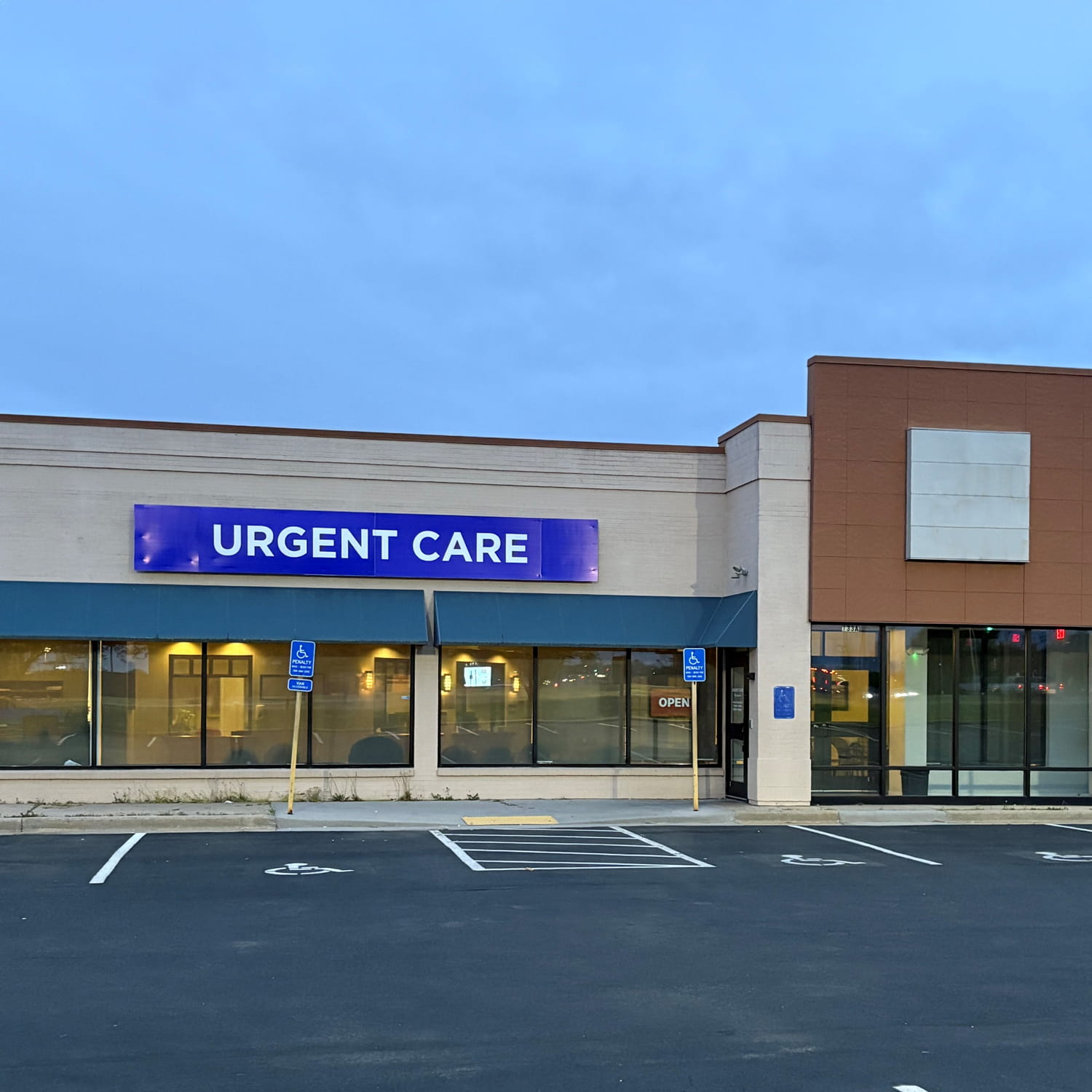 exterior of Bon Secours Urgent Care, Danville