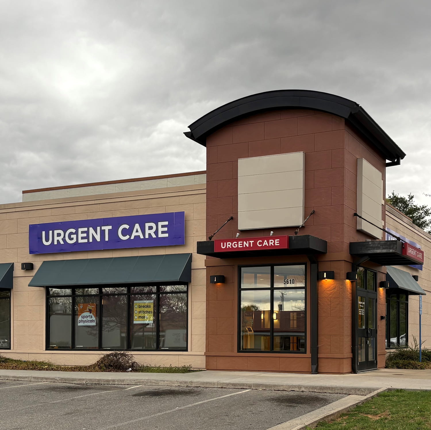 exterior of Bon Secours Urgent Care, Hollins