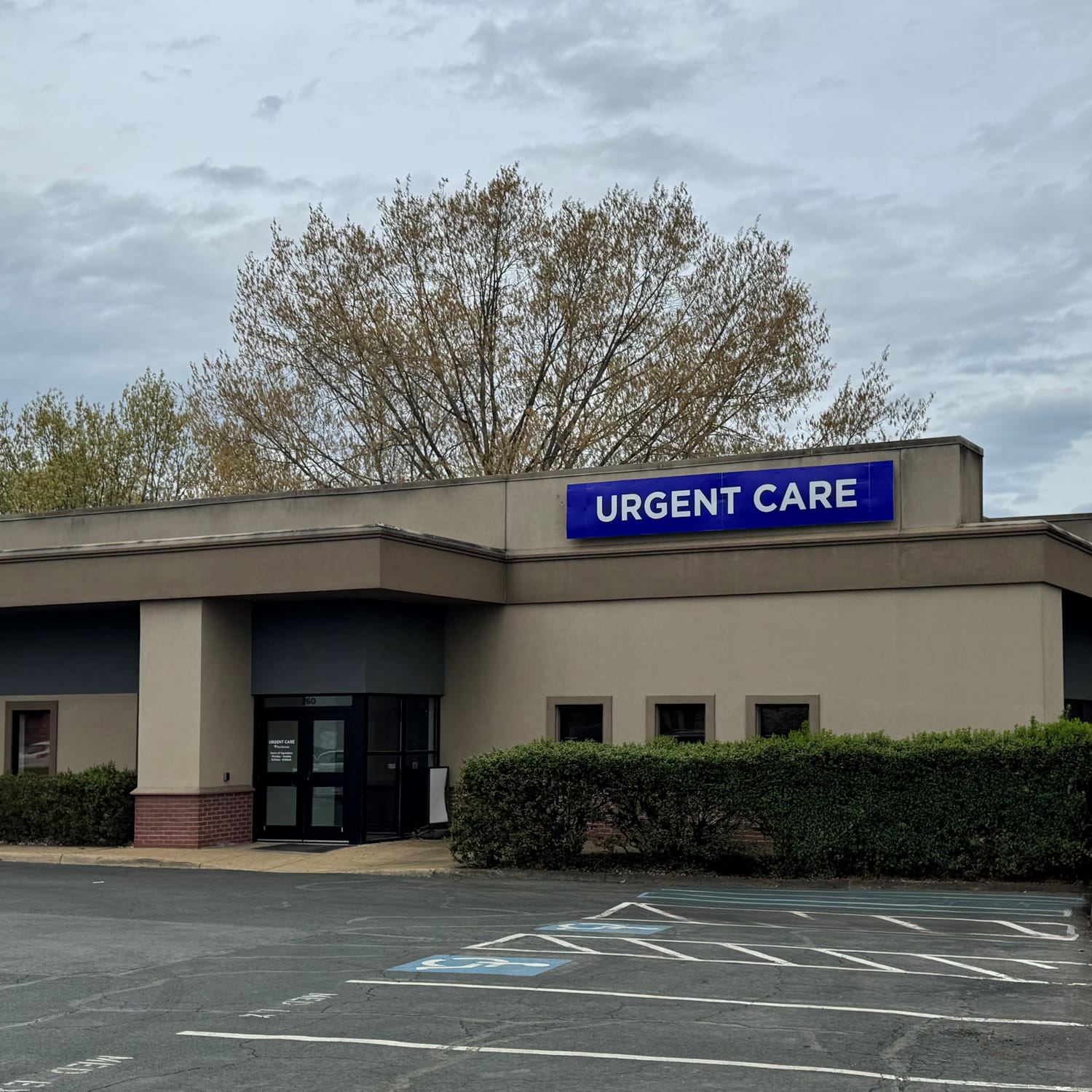exterior of Bon Secours Urgent Care, Pantops