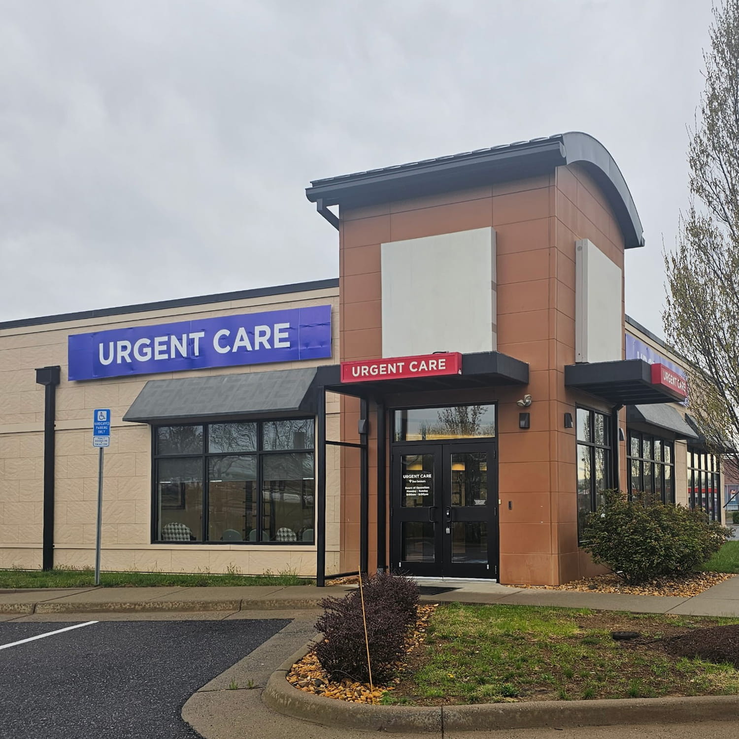 exterior of Bon Secours Urgent Care, Winchester Gateway