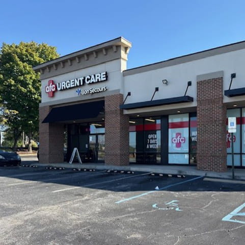 exterior of AFC Urgent Care Bon Secours — Anderson