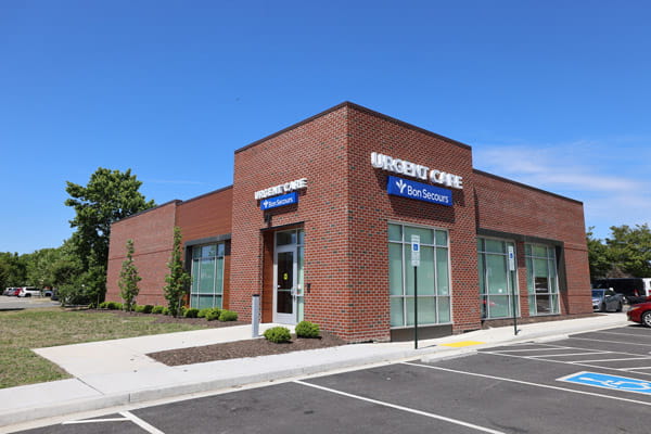exterior photo of Bon Secours Urgent Care, Laburnum