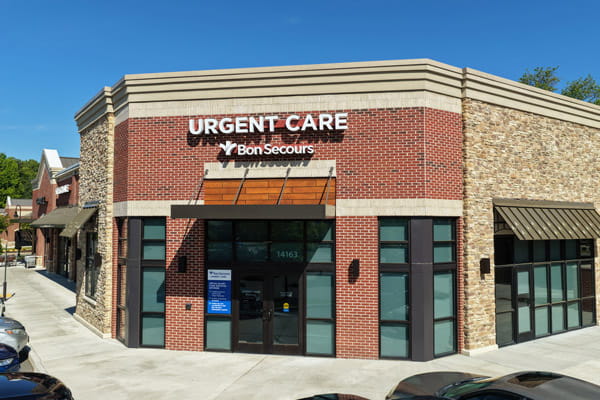 interior of Bon Secours Urgent Care, Midlothian