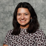 Allison Shaunak is a critical care pharmacy specialist at Memorial Regional Medical Center. Female, papptern surit.