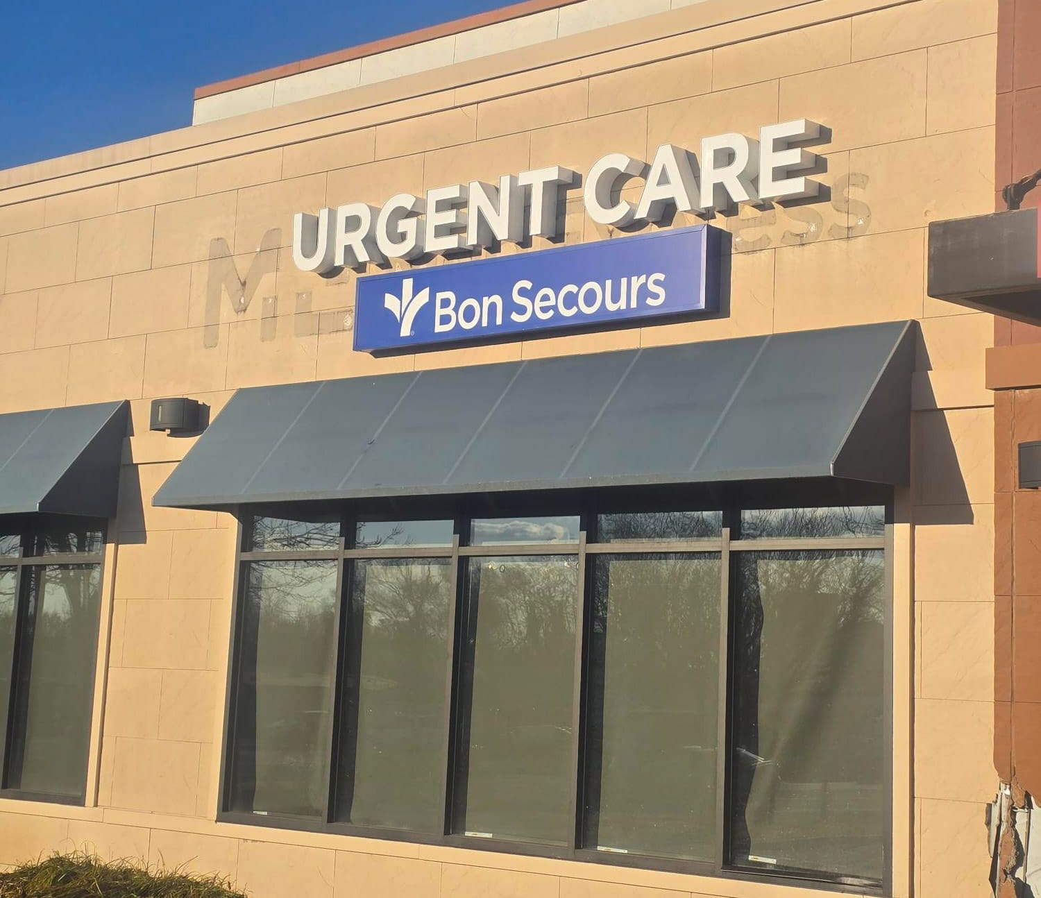 Exterior facility image of Bon Secours Urgent Care Hollins